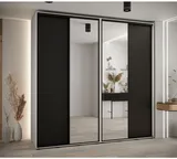 Skriňa s posuvnými dverami so zrkadlom vysoká Davos 3 240 hĺbka 60 cm