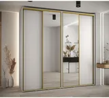 Skriňa s posuvnými dverami so zrkadlom vysoká Davos 3 240 hĺbka 60 cm