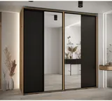Skriňa s posuvnými dverami so zrkadlom vysoká Davos 3 240 hĺbka 60 cm
