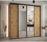 Skriňa s posuvnými dverami so zrkadlom vysoká Davos 3 240 hĺbka 60 cm