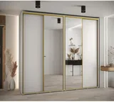 Skriňa s posuvnými dverami so zrkadlom vysoká Davos 3 260 hĺbka 60 cm