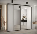 Skriňa s posuvnými dverami so zrkadlom vysoká Davos 3 260 hĺbka 60 cm