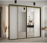 Skriňa s posuvnými dverami so zrkadlom vysoká Davos 3 260 hĺbka 60 cm