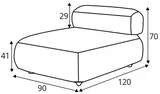 Modul s opierkou 120x90 GirO