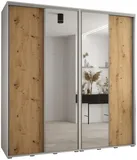 Skriňa s posuvnými dverami so zrkadlom vysoká Davos 3 230 hĺbka 60 cm