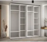 Skriňa s posuvnými dverami so zrkadlom vysoká Davos 3 230 hĺbka 60 cm