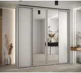 Skriňa s posuvnými dverami so zrkadlom vysoká Davos 3 230 hĺbka 60 cm