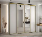 Skriňa s posuvnými dverami so zrkadlom vysoká Davos 3 230 hĺbka 60 cm