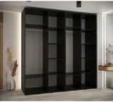 Skriňa s posuvnými dverami so zrkadlom vysoká Davos 3 230 hĺbka 60 cm