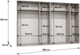 Skriňa Alicante 1 300 cm
