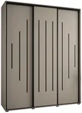 Skriňa s posuvnými dverami vysoká Dakota 12 200 hĺbka 60 cm výška 235,2 cm