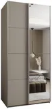 Skriňa s posuvnými dverami so zrkadlom Lux 3 120