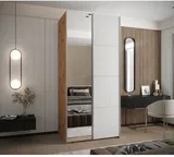 Skriňa s posuvnými dverami so zrkadlom Lux 3 120