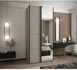 Skriňa s posuvnými dverami so zrkadlom Lux 3 120