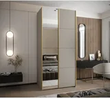 Skriňa s posuvnými dverami so zrkadlom Lux 3 120