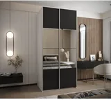 Skriňa s posuvnými dverami so zrkadlom Lux 4 100