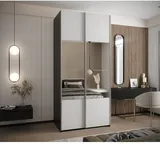 Skriňa s posuvnými dverami so zrkadlom Lux 4 100