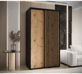 Skriňa s posuvnými dverami Lanko 1 140 cm 45 cm hĺbky