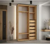Skriňa s posuvnými dverami Lanko 1 140 cm 45 cm hĺbky