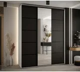 Skriňa s posuvnými dverami so zrkadlom Davos 5 190 cm 45 cm hĺbky