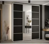 Skriňa s posuvnými dverami so zrkadlom Davos 5 190 cm 45 cm hĺbky