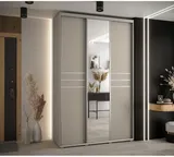 Skriňa s posuvnými dverami so zrkadlom Dakota 11 150 cm 45 cm hĺbky