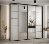 Skriňa s posuvnými dverami so zrkadlom Davos 5 240 cm 60 cm hĺbky
