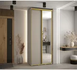 Skriňa s posuvnými dverami so zrkadlom Dakota 3 110 cm 60 cm hĺbky