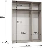 Skriňa Bari 1 150 cm