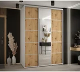 Skriňa s posuvnými dverami so zrkadlom Cannes 5 180 cm 60 cm hĺbky