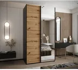 Skriňa s posuvnými dverami so zrkadlom Lux 3 130