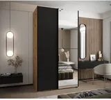 Skriňa s posuvnými dverami so zrkadlom Lux 3 130