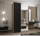Skriňa s posuvnými dverami so zrkadlom Lux 3 130