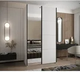Skriňa s posuvnými dverami so zrkadlom Lux 3 130