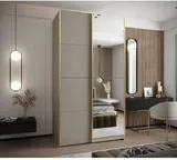 Skriňa s posuvnými dverami so zrkadlom Lux 3 130