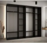 Posuvná skriňa so zrkadlom vysoká Davos 3 280 hĺbka 45 cm