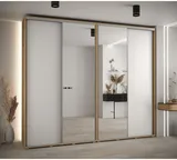 Posuvná skriňa so zrkadlom vysoká Davos 3 280 hĺbka 45 cm