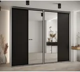 Skriňa s posuvnými dverami so zrkadlom vysoká Davos 3 280 hĺbka 60 cm