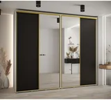 Skriňa s posuvnými dverami so zrkadlom vysoká Davos 3 280 hĺbka 60 cm