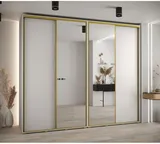 Skriňa s posuvnými dverami so zrkadlom vysoká Davos 3 280 hĺbka 60 cm