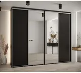 Skriňa s posuvnými dverami so zrkadlom vysoká Davos 3 280 hĺbka 60 cm