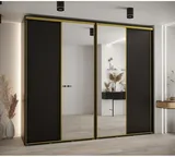 Skriňa s posuvnými dverami so zrkadlom vysoká Davos 3 280 hĺbka 60 cm