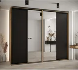 Skriňa s posuvnými dverami so zrkadlom vysoká Davos 3 280 hĺbka 60 cm
