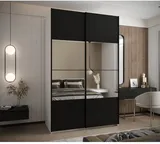 Skriňa s posuvnými dverami so zrkadlom Lux 4 150