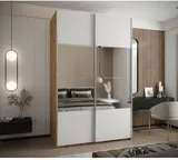 Skriňa s posuvnými dverami so zrkadlom Lux 4 150