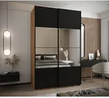 Skriňa s posuvnými dverami so zrkadlom Lux 4 150