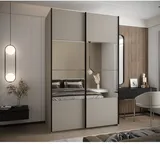 Skriňa s posuvnými dverami so zrkadlom Lux 4 150