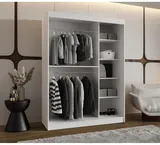 Skriňa s posuvnými dverami so zrkadlom Moka 150 cm
