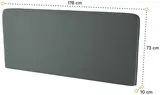 Čalúnené čelo ku sklápacej posteli BC-13
