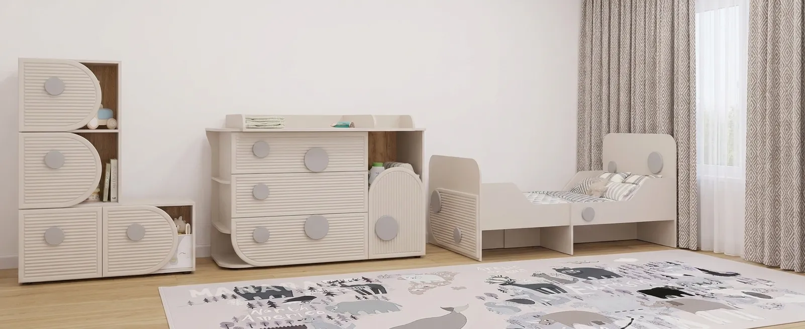 Izba Montessori krok za krokom - teda ako zariadiť detskú izbu podľa zásad Montessori?